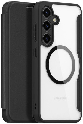 Dux Ducis Skin X knižkové na Samsung Galaxy S24 Plus, čierne
