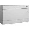 Rozvodnica na povrch 18 modulov IP40 biele dvere 101506
