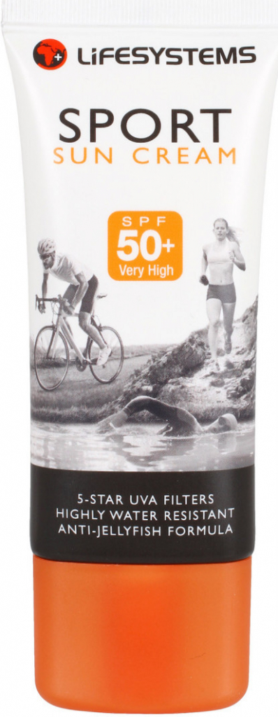 Lifesystems Sport opaľovací krém SPF50+ 50 ml