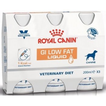 Royal Canin VD Canine Gastro Intest.LowFat Liq 3 x 200ml