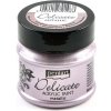Akrylová farba - Delicate Metallic - fialovo strieborná - 50 ml
