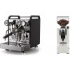 Rocket Espresso Mozzafiato FAST R, black + Eureka Mignon XL, CR white