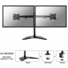 NEOMOUNTS 10-27 Inch - Flat screen desk mount - Clamp and Stand - 2 Screens - Black (NM-D335DBLACK)