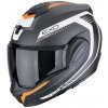 Prilba Scorpion EXO-TECH Evo Carbon Cosy Matt Black Orange Veľkosť: XS (53-54 cm)