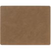 Prestieranie SQUARE NUPO 35 x 45 cm, hnedá, koža, LIND DNA