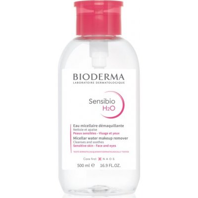 Bioderma Sensibio H2O micelárna voda pre citlivú pleť s dávkovačom 500 ml