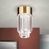 Orion Stropné LED Prism krištáľové sklo, Ø 10 cm, zlatá - DL 7-684 gold