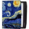 Puzdro B-Safe Magneto 3416 na Pocketbook 700 Era - motív Gogh (Obal na čítačku Pocketbook 700 Era, B-Safe, magnet, AutoSleep, motív Gogh + záruka 3 roky + bonusy zadarmo)
