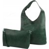 JGL (JUST GLAMOUR) JGL Zelený dámsky kabelkový dvojset kabelka cez rameno a crossbody