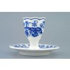 Cibulák - Kalíšok na vajcia s podstavcom 7,5 cm - originálny cibuľový porcelán 1. akosť