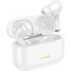 Hoco EW56 Plus Generoso Bezdrátová sluchátka do uší pro hovory/hudbu Bluetooth Bílá