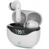 NEDIS bezdrôtové slúchadlá + mikrofón / TWS / BT / výdrž 30 hod / 100 dB / ovládanie dotykom / nabíjacie puzdro / USB-C / biele