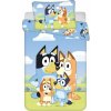 Jerry Fabrics Obliečky do postieľky Bluey 004 baby 100 × 135, 40 × 60 cm