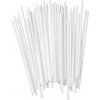 Špajle na lízanky biele 20 cm (50 ks)