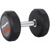 Potiahnutá/pogumovaná jednoručná činka inSPORTline 1x 22,5 kg