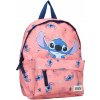 Predškolský jednokomorový batoh Lilo & Stitch Vadobag pre dievčatá, oranžový