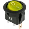 XTREME Kolískový vypínač 12V DC SW01 - žltý