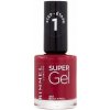 Rimmel London Super Gel STEP1 gelový lak na nehty 042 Rock n Roll 12 ml