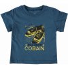 Tričko metal ROCK OFF Nirvana Kurt Cobain Čierna