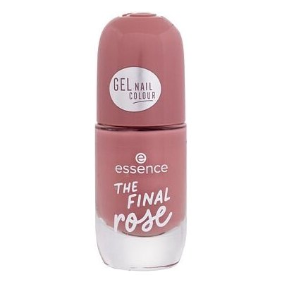 Essence Gel Nail Colour rychleschnoucí lak na nehty s lesklým efektem 8 ml odstín 08 The Final Rose