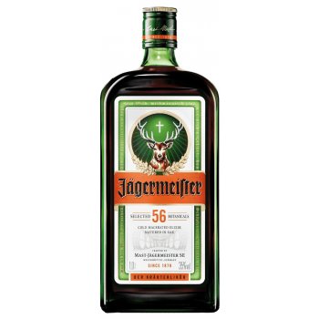 Jägermeister 35% 1 l (čistá fľaša)