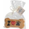 DoggyeBag remeselné psie sušienky - sušienka s nápisom Love You
