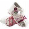 Dievčenské sandále 1s23731 Wojtyłko biela ružové 23