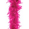 Party Pierkové boa neónovo ružové 180 cm – ľahký karnevalový doplnok
