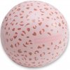 Swim Essentials Nafukovacia lopta Old Pink Leopard 51 cm