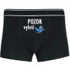darcekzlasky Pánske boxerky s potlačou Pozor vyletí Veľkosť: XL