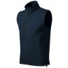 Malfini EXIT 525 Fleecová vesta unisex XS, Tmavo modrá