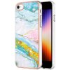 AppleKing mramorový ochranný kryt proti poškrabaniu pre iPhone 7 / 8 / SE (2020/2022) - farebný - možnosť vrátiť tovar ZADARMO do 30tich dní