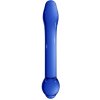 Shots Chrystalino Treasure blue sklenené dildo
