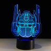 Beling Detská lampa, optimus prime maska , 7 farebná QS486