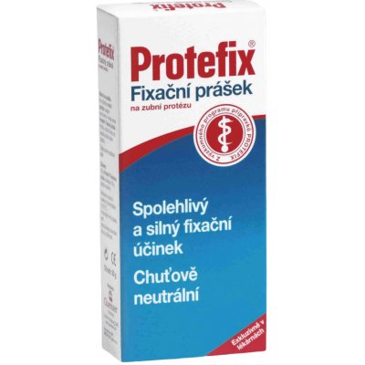 Protefix Fixačný prášok na zubnú protézu 50 g