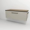 Skrinka pod umývadlo Devo Sonus 2.0 dakar suedette 97 x 36 x 45 cm
