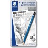 STAEDTLER Mars Lumograph ceruzky, 12-dielne kovové puzdro (100 G12)
