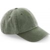 Beechfield Nízka šiltovka Vintage - Tmavá olivová