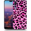 Picasee silikónový čierny obal pre Huawei P20 Pro - Pink Tiger