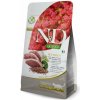 Farmina N&D dog QUINOA (GF) adult mini, neutered, duck, broccoli & asparagus 2,5 kg
