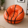 Nafukovacie kreslo basketbalová lopta (Pohodlné nafukovacie sedenie pre deti, hráčov aj fanúšikov basketbalu)