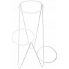 HowHomely STOJAN NA KVETINÁČ TRIPOD 95 x 45 x 24 cm BIELA