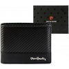 Pánska kožená peňaženka Pierre Cardin YS607 324 čierna 12 x 10 x 3 cm