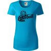 Florbal team - Dámske tričko z organickej bavlny Origin (GOTS) - L ( Svetlý tyrkys )