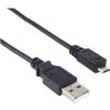 PremiumCord ku2m5f micro USB 2.0, A-B, 5m, černý
