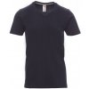 PAYPER V-NECK 000103-0026 / Pánske tričko s krátkym rukávom a výstrihom do V - navy blue XXL