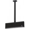 Digitálne interiérové hodiny, jednostranné, stropní závěs 50 cm