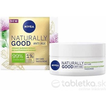 Nivea Natura l ly Good Denný krém proti vráskam 50 ml