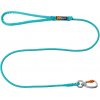 NON-STOP Dogwear Trekking rope leash teal vodítko pre psov 2.8 m, Hrúbka vodítka (mm): 6