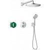 Hansgrohe Croma - Sprchový set 280, s termostatom Ecostat S pod omietku, chróm - 27954000